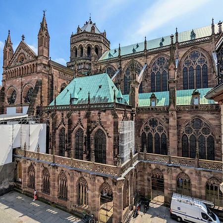 Triplex Place De La Cathedrale Straatsburg Buitenkant foto